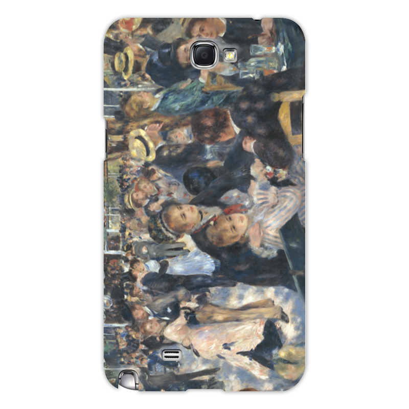 Printio Чехол для Samsung Galaxy Note 2 Бал в мулен де ла галетт (ренуар) картина по номерам раскраска тематика бал в мулен де ла галетт 5068 60х40