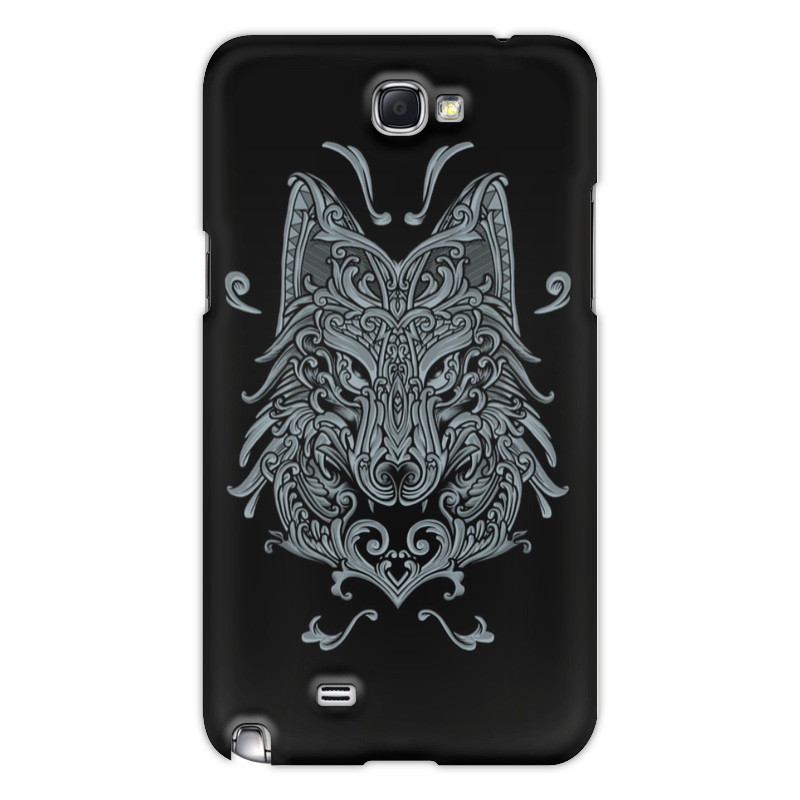 Printio Чехол для Samsung Galaxy Note 2 Узорный волк