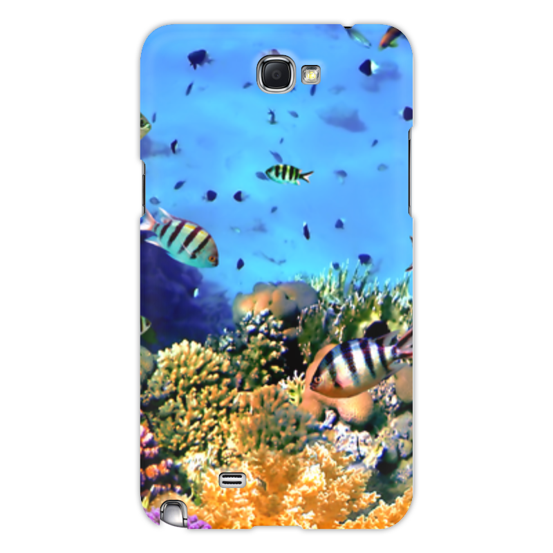 Printio Чехол для Samsung Galaxy Note 2 Морской риф