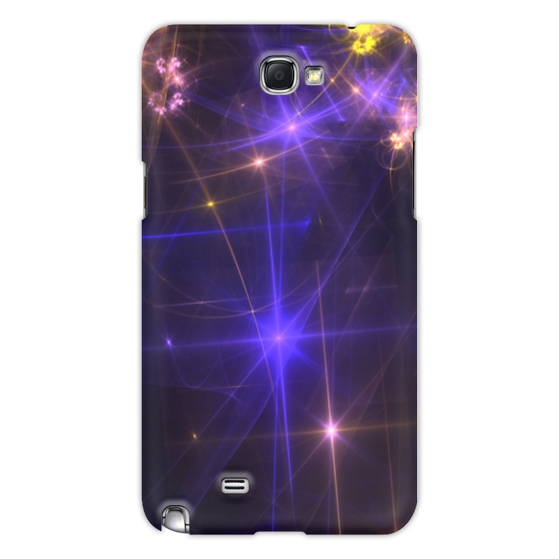 Printio Чехол для Samsung Galaxy Note 2 Световая фантазия жидкий чехол с блестками пятна коровы черные на samsung galaxy a50 самсунг галакси а50