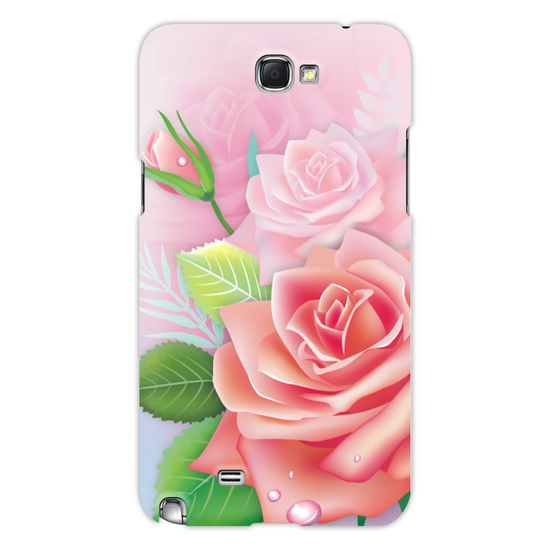 Printio Чехол для Samsung Galaxy Note 2 Розочка силиконовый чехол много роз на meizu m6t мейзу м6т