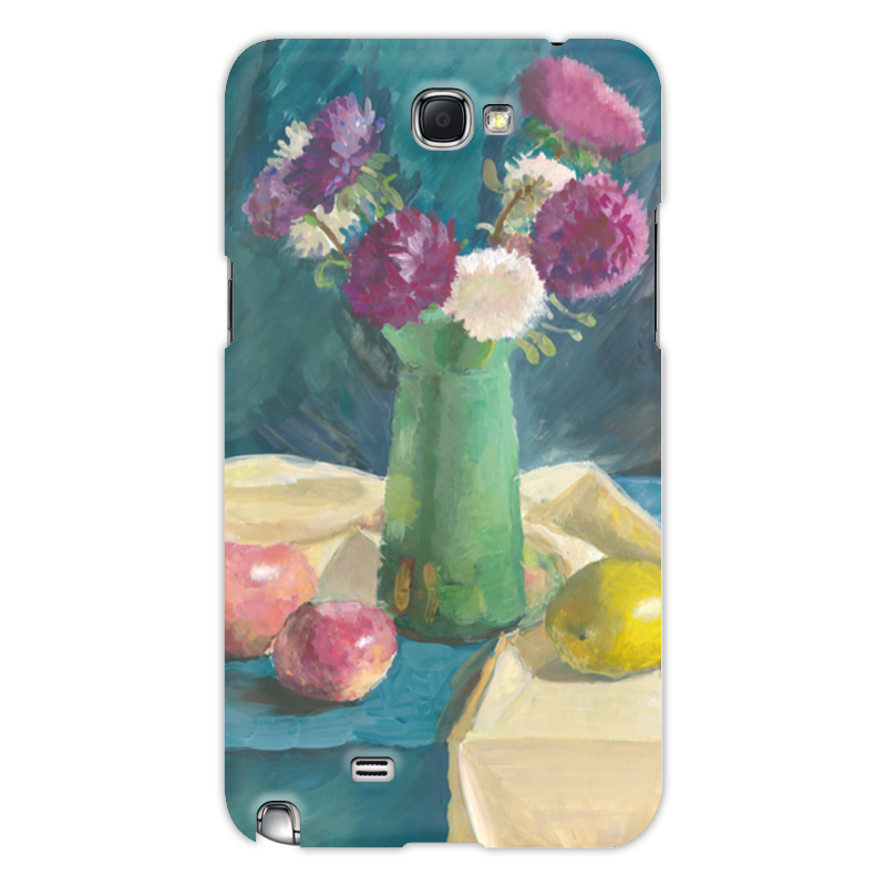 Printio Чехол для Samsung Galaxy Note 2 Астры re pa чехол накладка artcolor для vivo y20 с принтом пляжный натюрморт