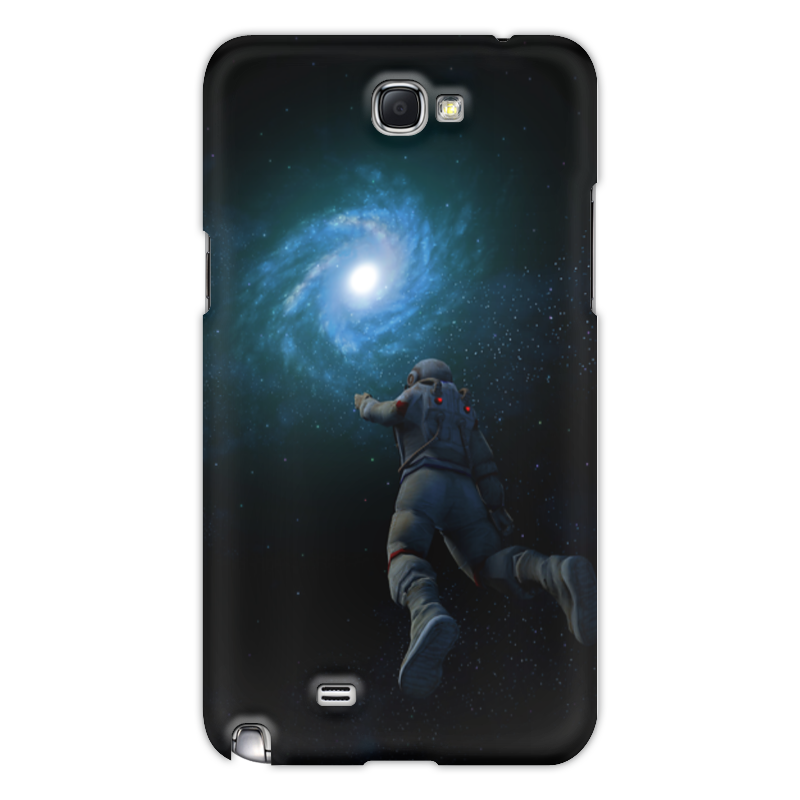 Printio Чехол для Samsung Galaxy Note 2 Космонавт астронавт силиконовый чехол на samsung galaxy j2 core астронавт 60 для самсунг галакси джей 2 кор