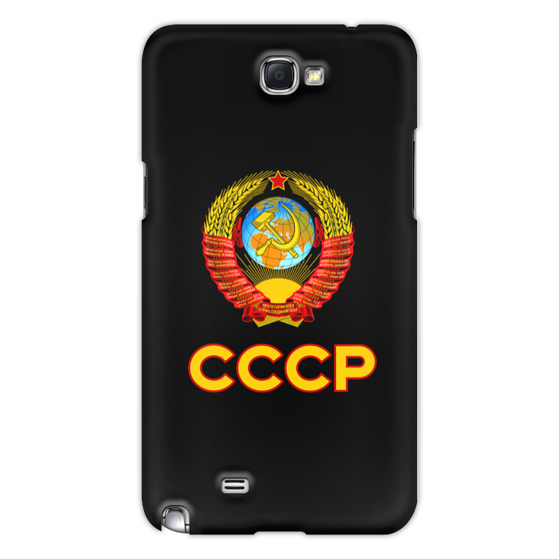 цена Printio Чехол для Samsung Galaxy Note 2 Советский союз