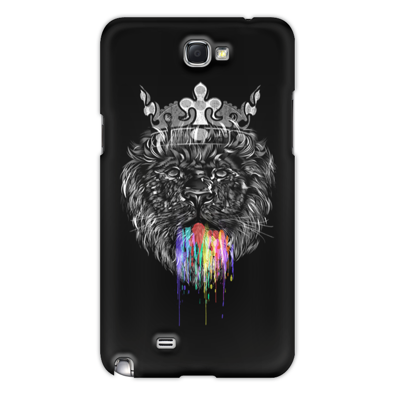 Printio Чехол для Samsung Galaxy Note 2 Радужный лев