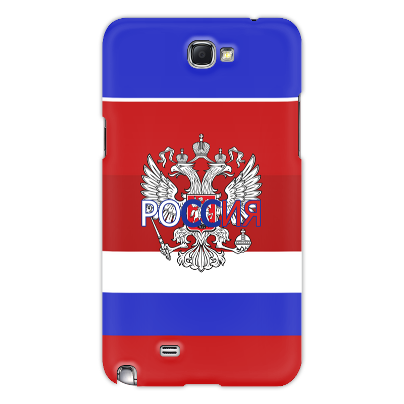 цена Printio Чехол для Samsung Galaxy Note 2 Россия