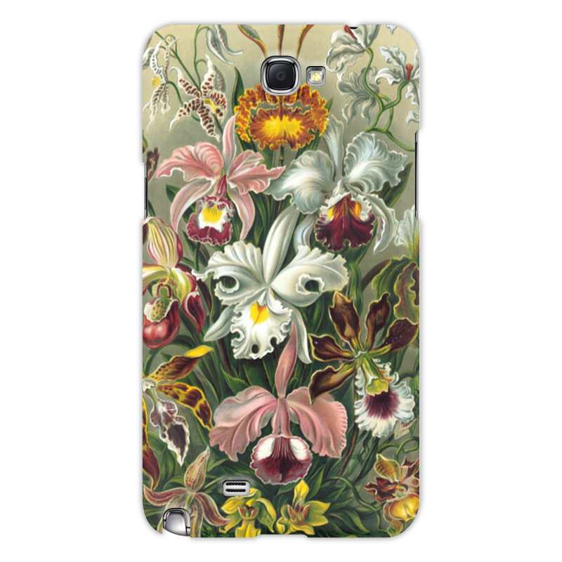 Printio Чехол для Samsung Galaxy Note 2 Орхидеи (orchideae, ernst haeckel)