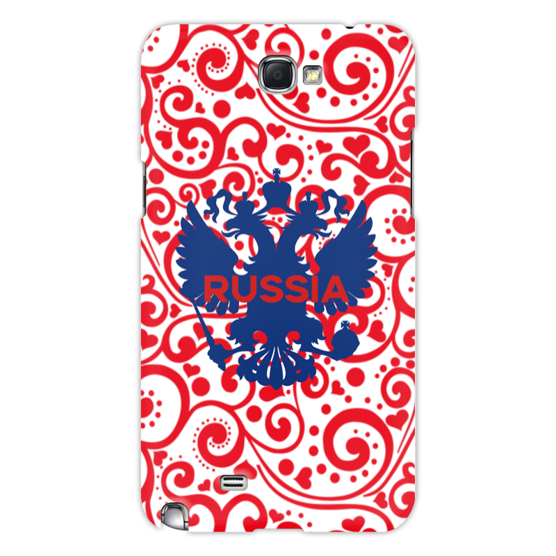 Printio Чехол для Samsung Galaxy Note 2 герб россии чехол mypads герб азербайджан 2 для meizu m5 note задняя панель накладка бампер