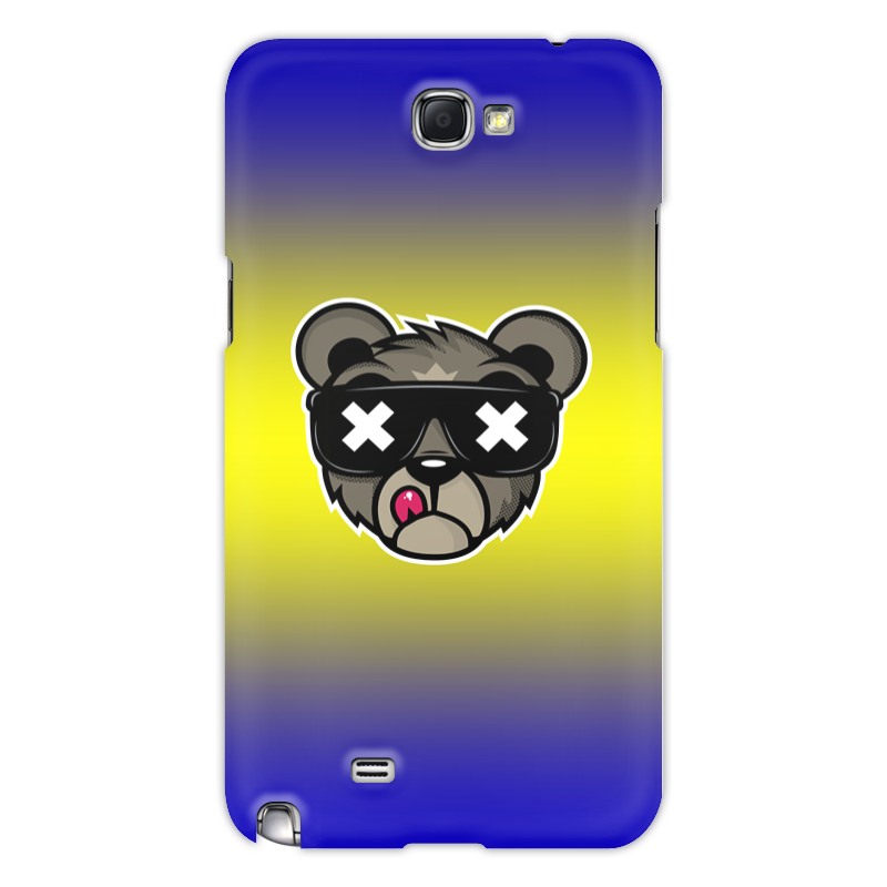 Printio Чехол для Samsung Galaxy Note 2 Медведь