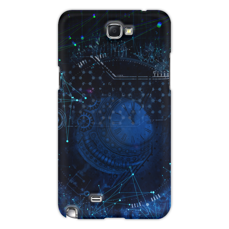 Printio Чехол для Samsung Galaxy Note 2 Техно силиконовый чехол на samsung galaxy m53 5g самсунг м53 5г с эффектом блеска капли на синей траве