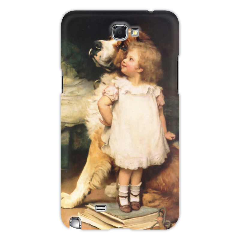 Printio Чехол для Samsung Galaxy Note 2 Картина артура элсли (1860-1952) жидкий чехол с блестками funny ox на samsung galaxy a8 самсунг галакси а8 плюс 2018