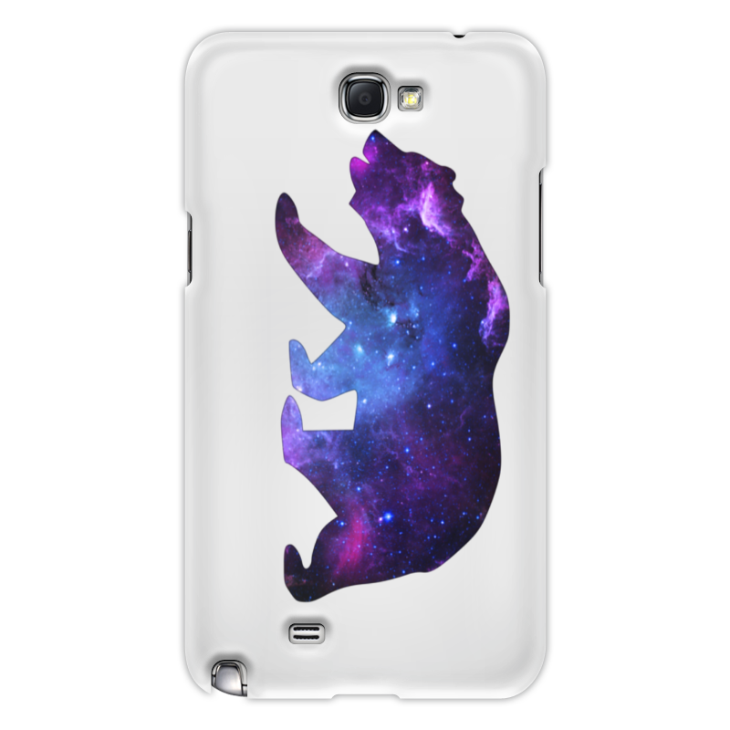 Printio Чехол для Samsung Galaxy Note 2 Space animals жидкий чехол с блестками банка космос на samsung galaxy a8 самсунг галакси а8 плюс 2018