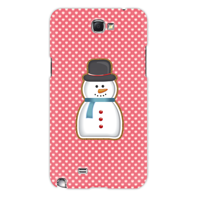 Printio Чехол для Samsung Galaxy Note 2 Снеговик