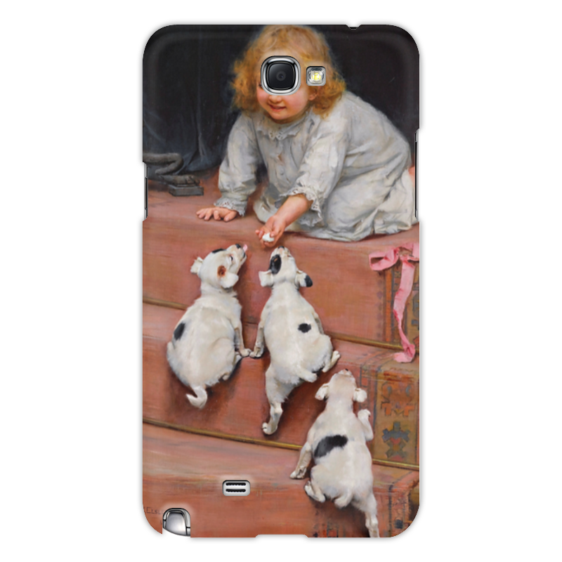 Printio Чехол для Samsung Galaxy Note 2 Картина артура элсли (1860-1952) жидкий чехол с блестками пончики розовая глазурь фон на samsung galaxy a9 2018 самсунг галакси а9 2018