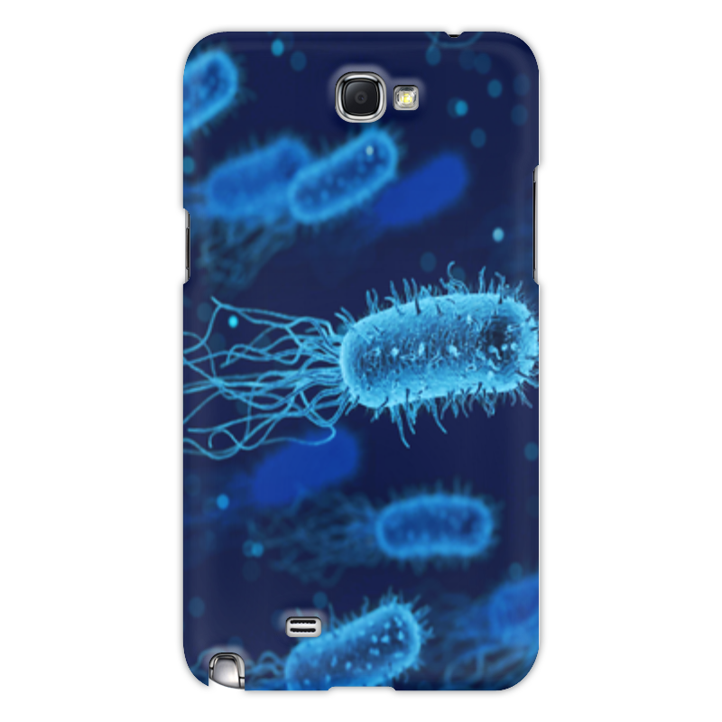Printio Чехол для Samsung Galaxy Note 2 Микробы