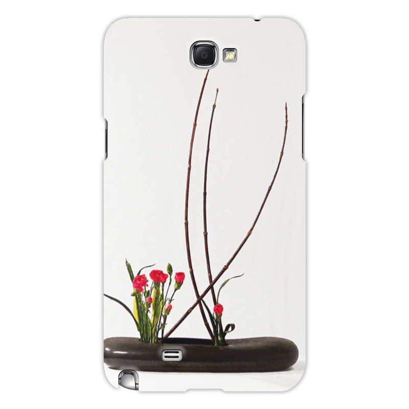 Printio Чехол для Samsung Galaxy Note 2 Икебана / ikebana жидкий чехол с блестками no coffee на samsung galaxy m31 самсунг галакси м31