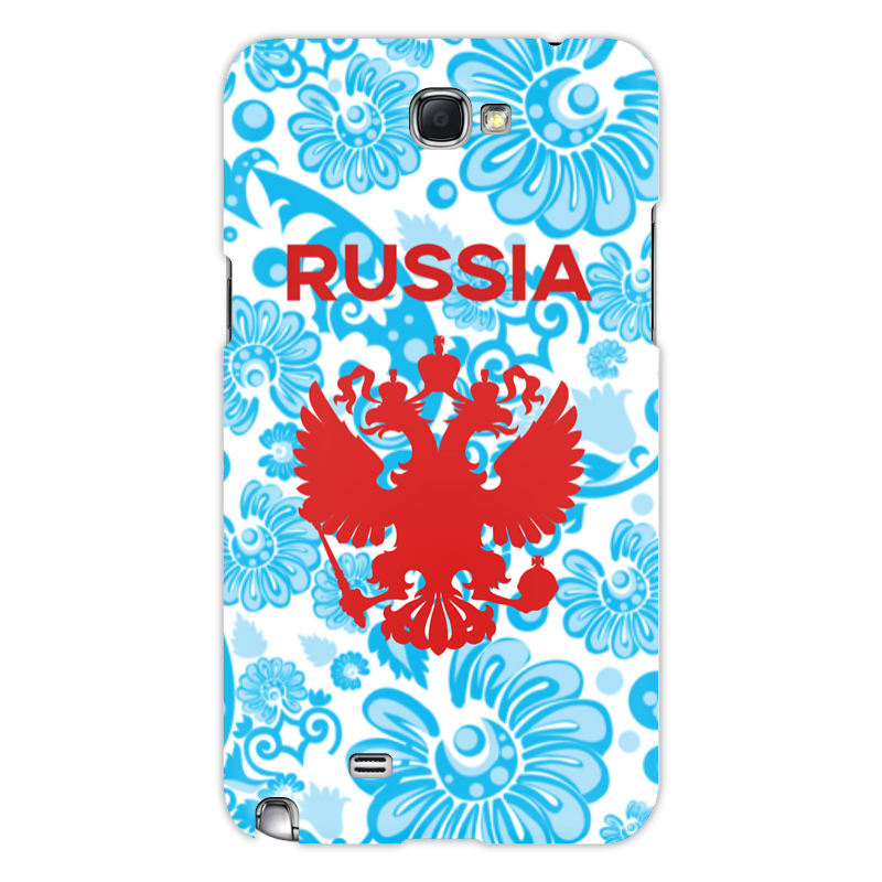 цена Printio Чехол для Samsung Galaxy Note 2 Russia