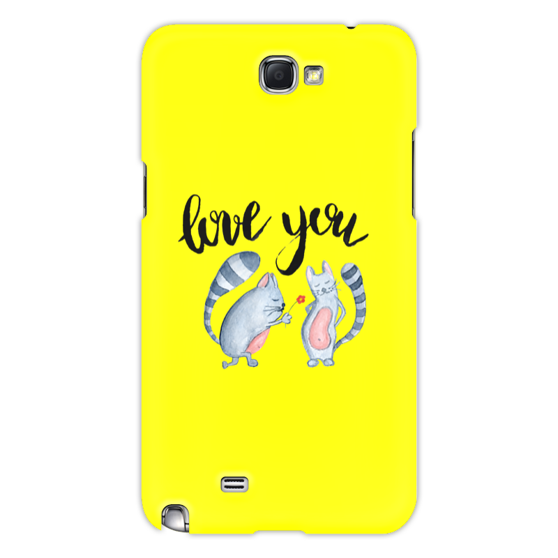 Printio Чехол для Samsung Galaxy Note 2 Любовь