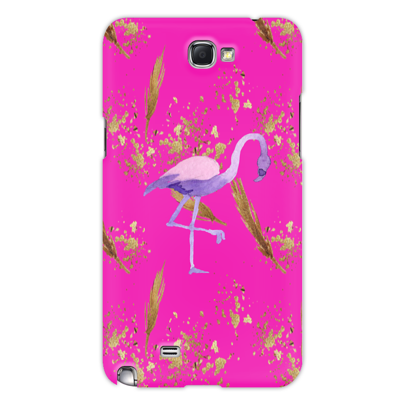 Printio Чехол для Samsung Galaxy Note 2 Фламинго
