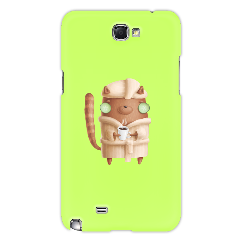 Printio Чехол для Samsung Galaxy Note 2 Кошка