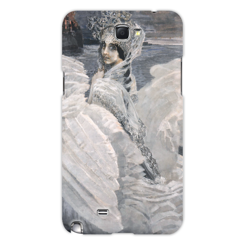 Printio Чехол для Samsung Galaxy Note 2 Царевна-лебедь (картина врубеля) printio чехол для iphone 12 объёмная печать царевна лебедь картина врубеля
