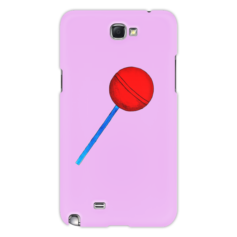 Printio Чехол для Samsung Galaxy Note 2 Сладкая жизнь жевательная конфета на палочке зазуага супер тату кола