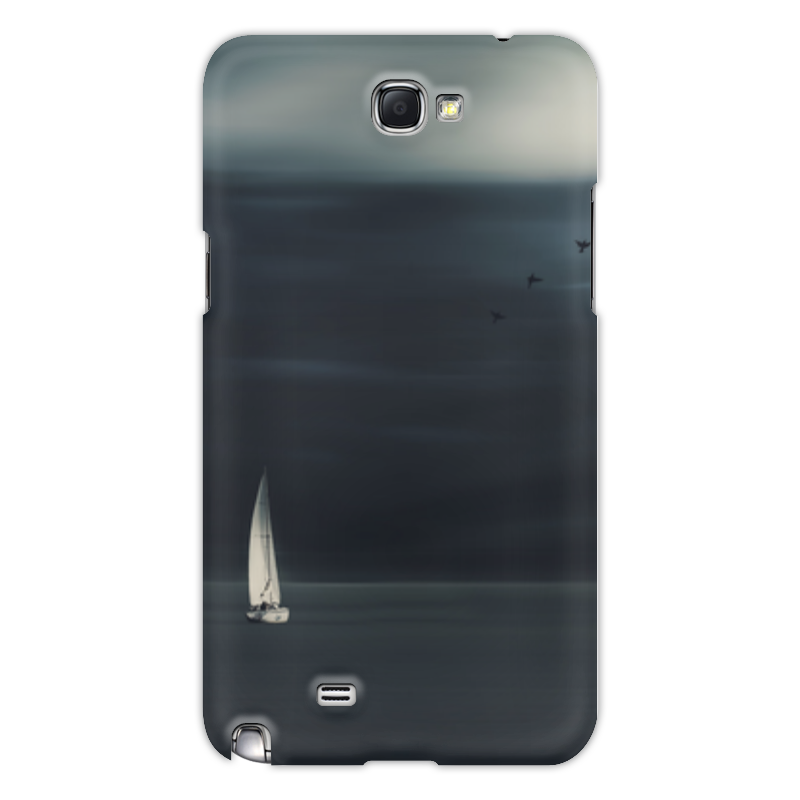 Printio Чехол для Samsung Galaxy Note 2 В море силиконовый чехол на realme q3s птицы для реалми ку3 с