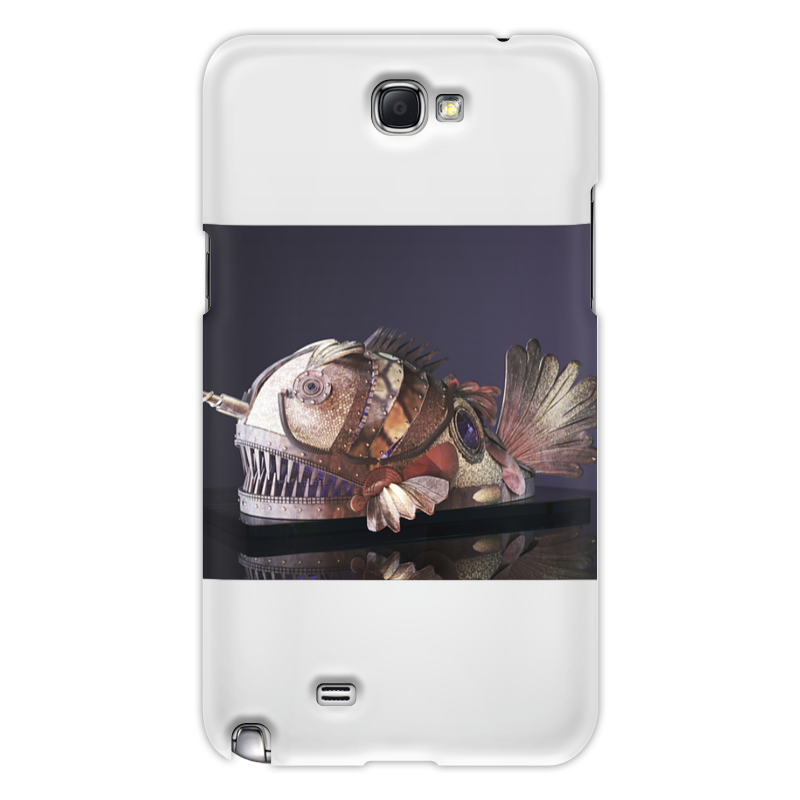 Printio Чехол для Samsung Galaxy Note 2 Flashlight creative силиконовый чехол золотые рыбки на xiaomi redmi note 3 note 3 pro сяоми редми ноут 3 ноут 3 про