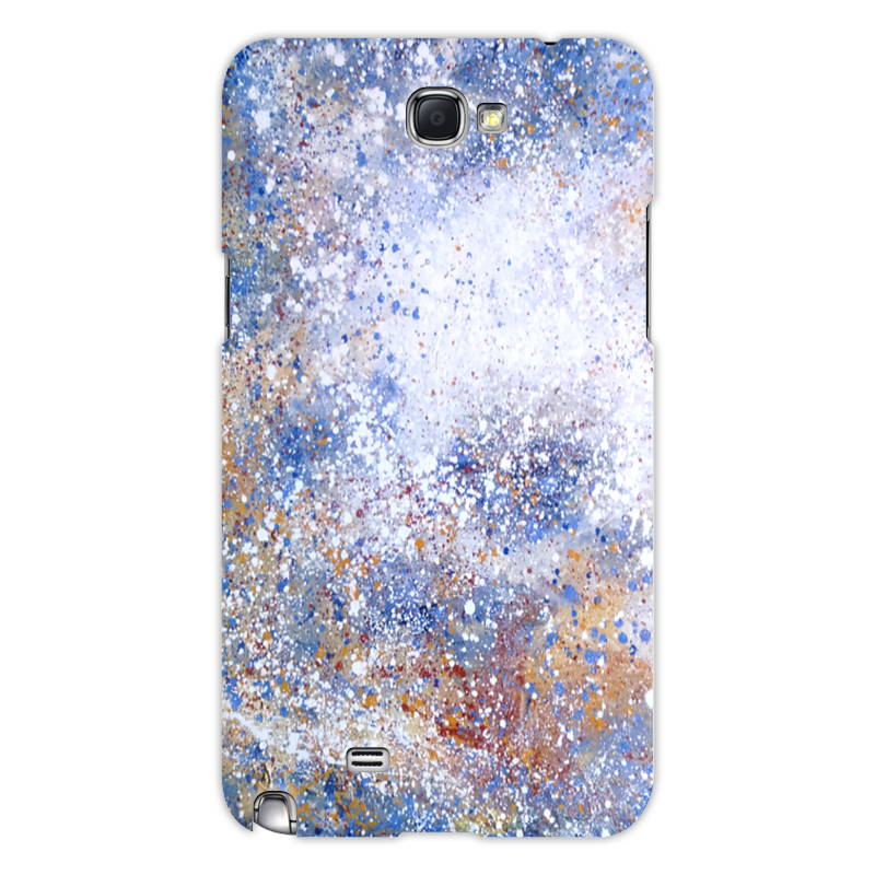 Printio Чехол для Samsung Galaxy Note 2 Магелланово облако 1 матовый силиконовый чехол корги и корона на samsung galaxy j7 2016 самсунг галакси джей 7 2016