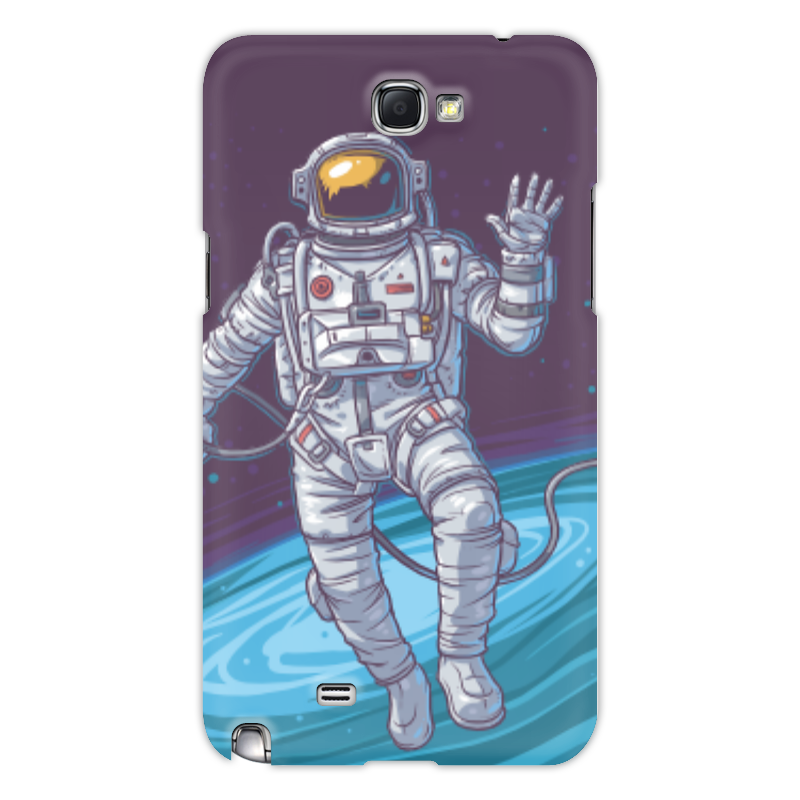 Printio Чехол для Samsung Galaxy Note 2 Space силиконовый чехол на samsung galaxy m13 самсунг м13 с принтом открытый космос