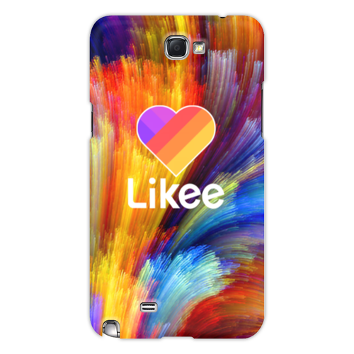 Заказать чехол для Samsung Galaxy Note/Note 2 в Москве. Чехол для Samsung Galaxy Note 2 Likee  от DESIGNER   - готовые дизайны и нанесение принтов.