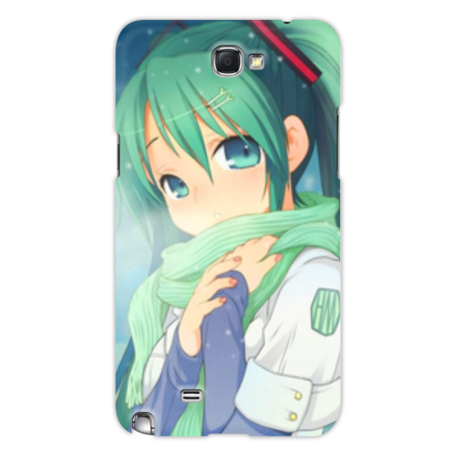 Заказать чехол для Samsung Galaxy Note/Note 2 в Москве. Чехол для Samsung Galaxy Note 2 Miku Hatsune Sush от Дмитрий Кот - готовые дизайны и нанесение принтов.