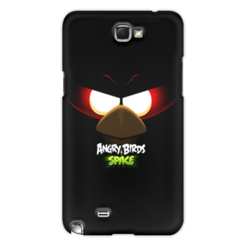 Заказать чехол для Samsung Galaxy Note/Note 2 в Москве. Чехол для Samsung Galaxy Note 2 Space (Angry Birds) от Аня Лукьянова - готовые дизайны и нанесение принтов.
