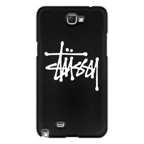 Заказать чехол для Samsung Galaxy Note/Note 2 в Москве. Чехол для Samsung Galaxy Note 2 Stussy от DESIGNER   - готовые дизайны и нанесение принтов.