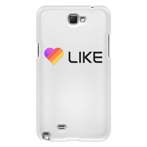 Заказать чехол для Samsung Galaxy Note/Note 2 в Москве. Чехол для Samsung Galaxy Note 2 Like  от DESIGNER   - готовые дизайны и нанесение принтов.
