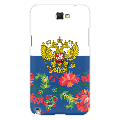 Заказать чехол для Samsung Galaxy Note/Note 2 в Москве. Чехол для Samsung Galaxy Note 2 Хохлома от THE_NISE  - готовые дизайны и нанесение принтов.