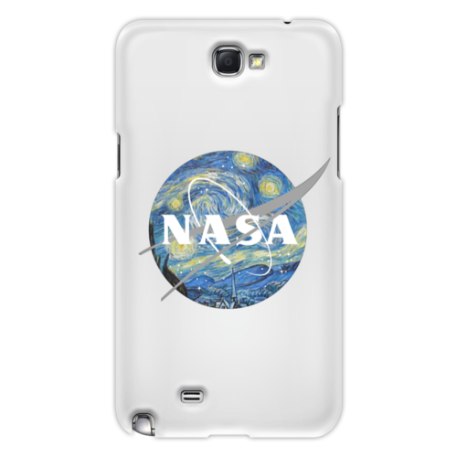 Заказать чехол для Samsung Galaxy Note/Note 2 в Москве. Чехол для Samsung Galaxy Note 2 /Nasa от Polilog - готовые дизайны и нанесение принтов.