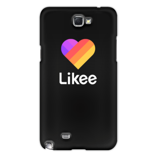 Заказать чехол для Samsung Galaxy Note/Note 2 в Москве. Чехол для Samsung Galaxy Note 2 Likee  от DESIGNER   - готовые дизайны и нанесение принтов.