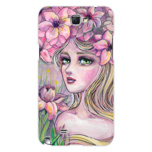 Заказать чехол для Samsung Galaxy Note/Note 2 в Москве. Чехол для Samsung Galaxy Note 2 Весна от d_ari.design@mail.ru - готовые дизайны и нанесение принтов.