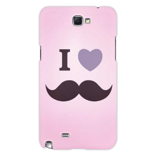 Заказать чехол для Samsung Galaxy Note/Note 2 в Москве. Чехол для Samsung Galaxy Note 2 I love ... от Татьяна - готовые дизайны и нанесение принтов.