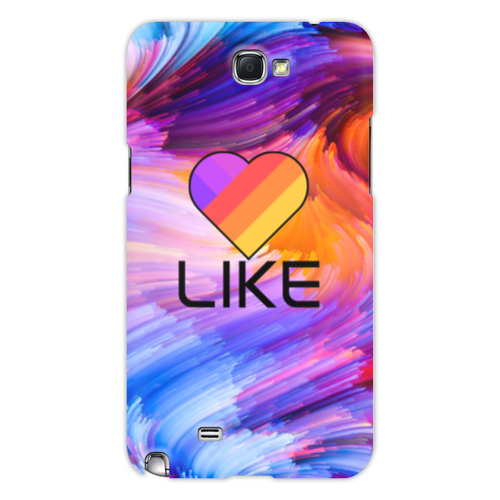 Заказать чехол для Samsung Galaxy Note/Note 2 в Москве. Чехол для Samsung Galaxy Note 2 Like  от DESIGNER   - готовые дизайны и нанесение принтов.