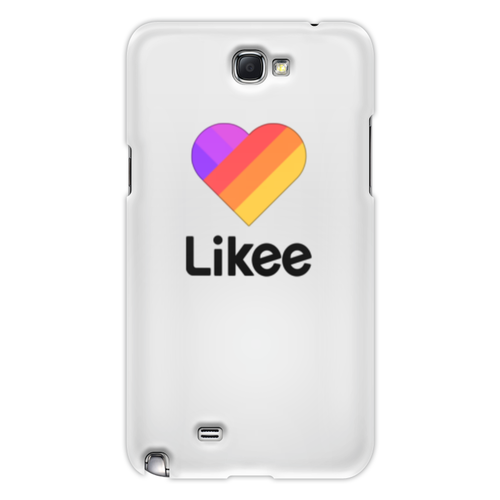 Заказать чехол для Samsung Galaxy Note/Note 2 в Москве. Чехол для Samsung Galaxy Note 2 Likee  от DESIGNER   - готовые дизайны и нанесение принтов.