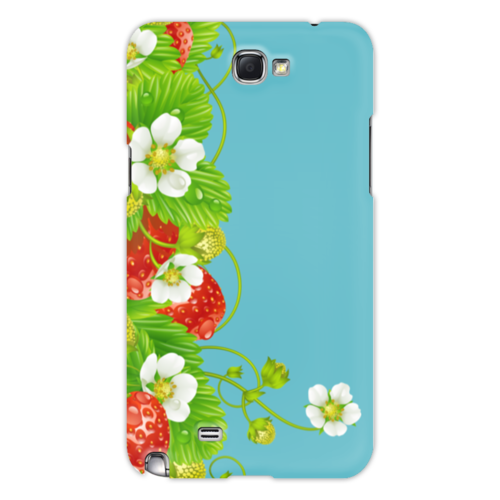 Заказать чехол для Samsung Galaxy Note/Note 2 в Москве. Чехол для Samsung Galaxy Note 2 Земляничная поляна от Виктор Гришин - готовые дизайны и нанесение принтов.