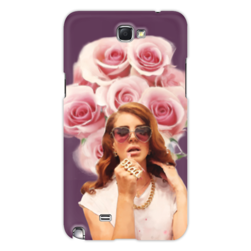 Заказать чехол для Samsung Galaxy Note/Note 2 в Москве. Чехол для Samsung Galaxy Note 2 Lana Del Rey от Мария - готовые дизайны и нанесение принтов.