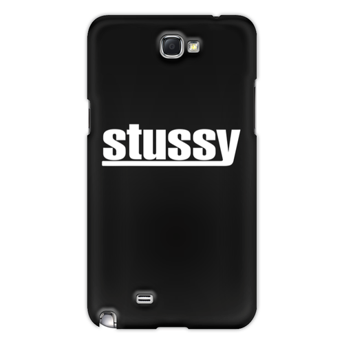 Заказать чехол для Samsung Galaxy Note/Note 2 в Москве. Чехол для Samsung Galaxy Note 2 Stussy от DESIGNER   - готовые дизайны и нанесение принтов.