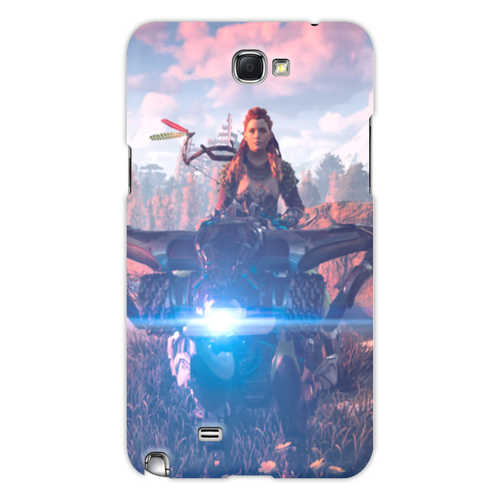 Заказать чехол для Samsung Galaxy Note/Note 2 в Москве. Чехол для Samsung Galaxy Note 2 Horizon Zero Dawn от GeekFox  - готовые дизайны и нанесение принтов.