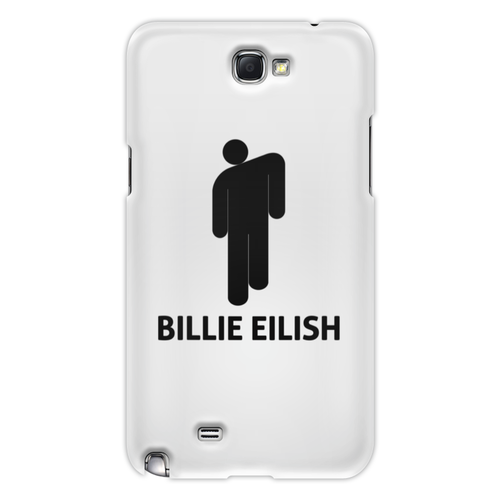 Заказать чехол для Samsung Galaxy Note/Note 2 в Москве. Чехол для Samsung Galaxy Note 2 Billie Eilish от DESIGNER   - готовые дизайны и нанесение принтов.