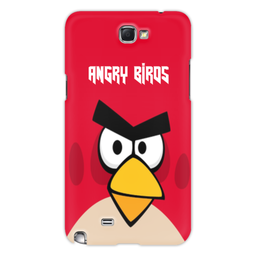 Заказать чехол для Samsung Galaxy Note/Note 2 в Москве. Чехол для Samsung Galaxy Note 2 Angry Birds (Terence) от Аня Лукьянова - готовые дизайны и нанесение принтов.