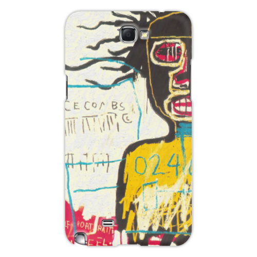 Заказать чехол для Samsung Galaxy Note/Note 2 в Москве. Чехол для Samsung Galaxy Note 2 Basquiat от Just kidding - готовые дизайны и нанесение принтов.