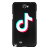 Заказать чехол для Samsung Galaxy Note/Note 2 в Москве. Чехол для Samsung Galaxy Note 2 TikTok  от DESIGNER   - готовые дизайны и нанесение принтов.